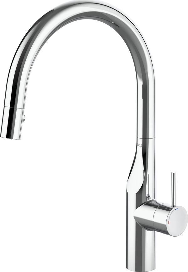 Roca Glera Spiralli Pull Down Mutfak Eviye Bataryası A5A814DC00 - Image 1
