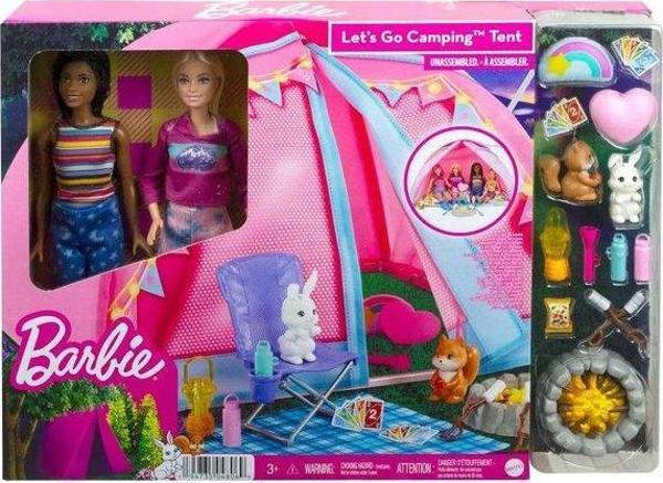 Barbie Malibu Ve Brooklyn Kampta Oyun Seti HGC18 - Image 1