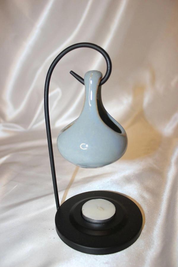 Buhardanlık Metal Ayaklı Buhurdanlık Gri - Image 1