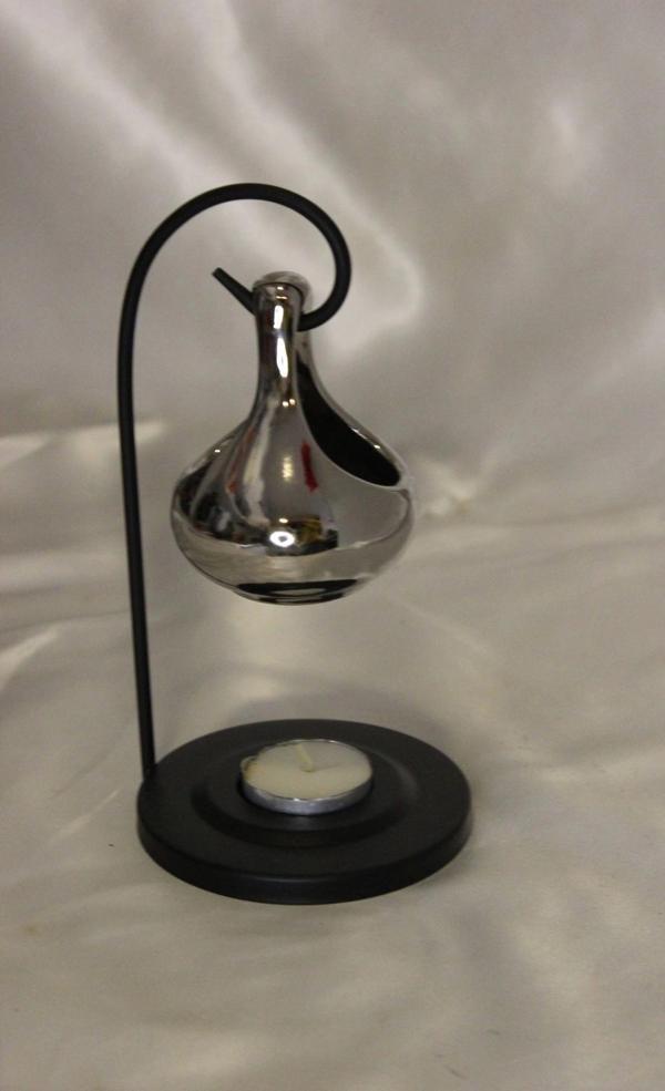 Buhardanlık Metal Ayaklı Buhurdanlık Gümüş - Image 1