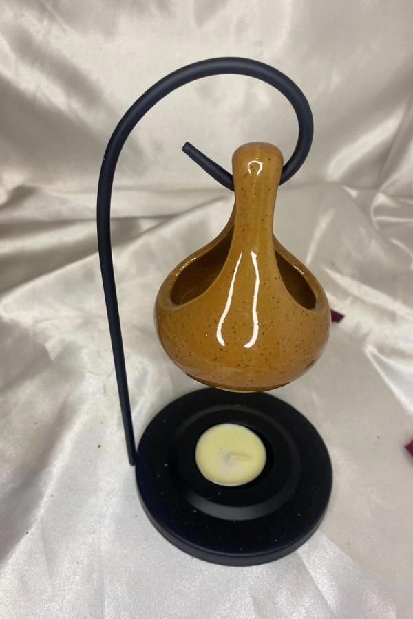 Buhardanlık Metal Ayaklı Buhurdanlık Kahve - Image 1