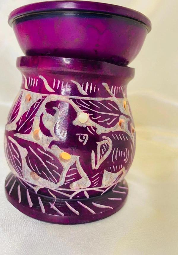 Buhardanlık Obsidye taşı El İşi Feng Shui Fil sembolü Buhurdanlık - Image 1