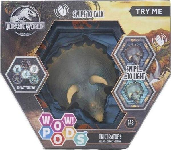 Wow! Pod Jurassic World Triceratrops SFX Figür - Image 1