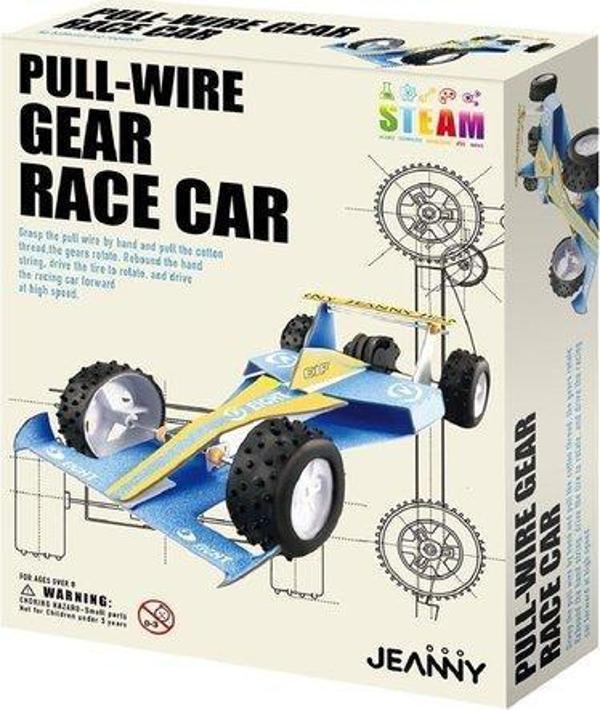 Jeanny Pull-Wire Gear Yarış Arabası - Image 1