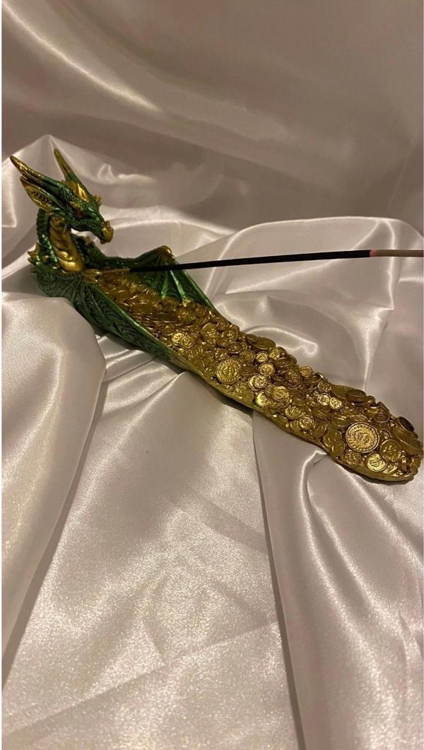 Ejderha Dragon Para Bereket Çubuk Tütsülük - Image 1