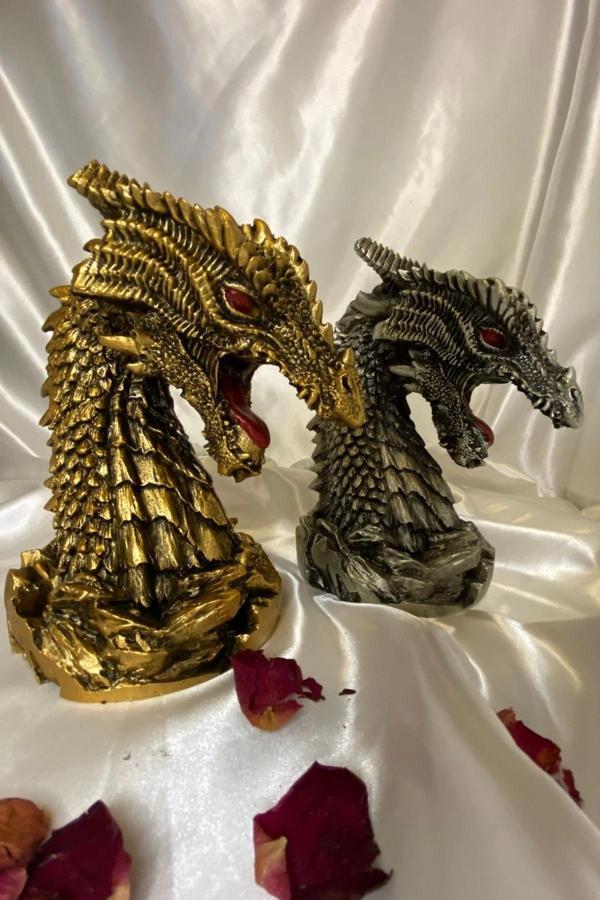 Feng Shui Dragon Ejder Kafası 2Li Ejderha Kafası - Image 1