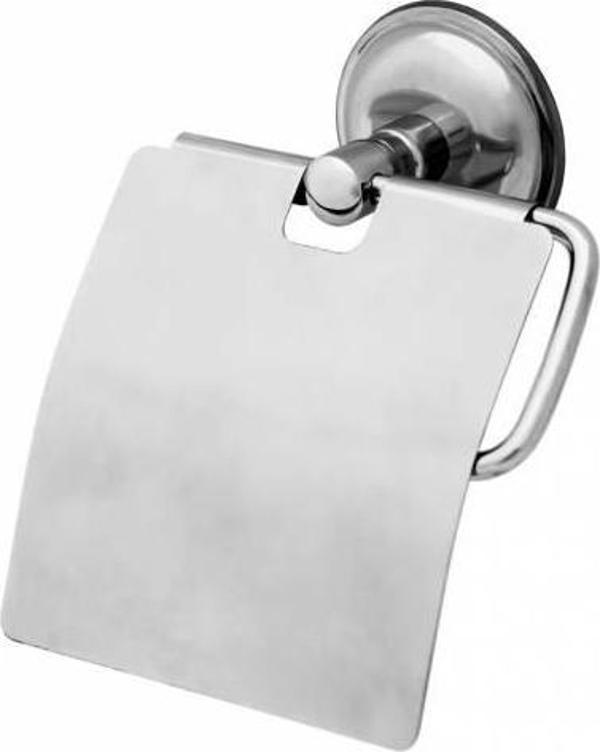 Maxiflow Beta Banyo Wc Tuvalet Kapaklı Krom Kağıtlığı A3608 - Image 1