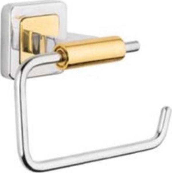 T-MAY Banyo Local Titan Tuvalet Kağıtlığı Kapaksız Altın 71510-1 - Image 1