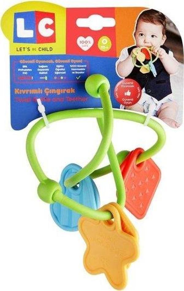 Let's Be Child Kıvrımlı Çıngırak - Image 1