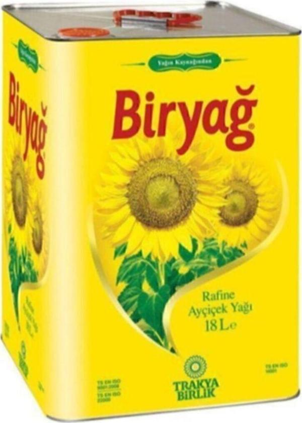 Biryağ Ayçiçek Yağı 18Lt - Image 1