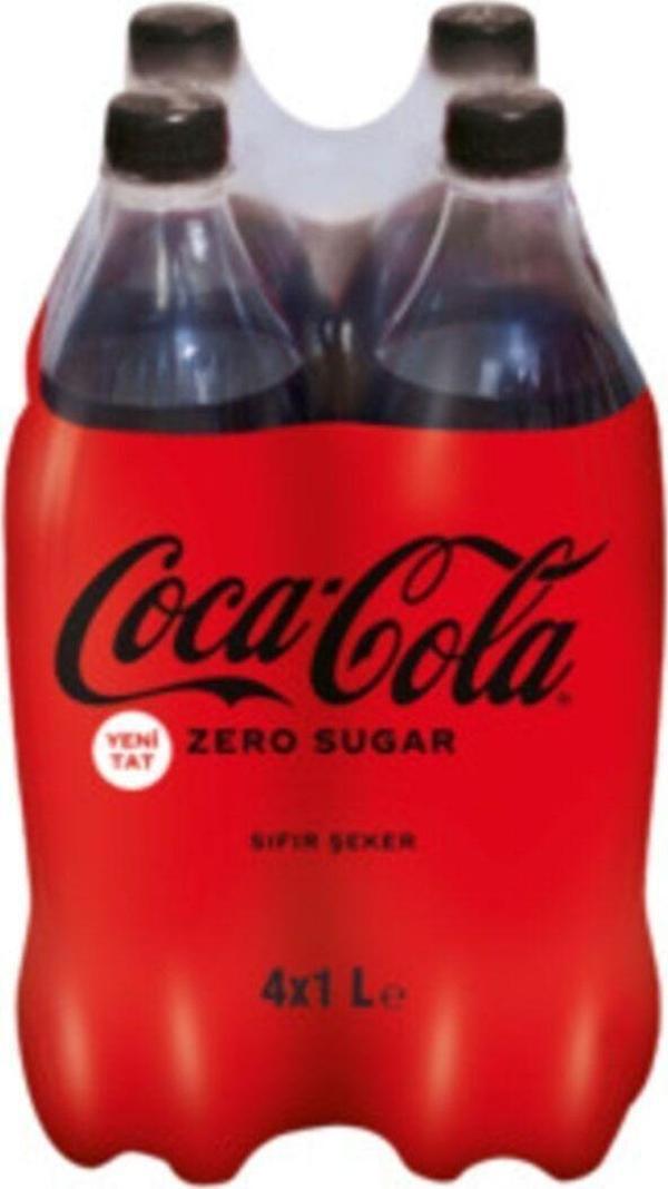 Coca-Cola Zero Sugar 4X1 L - Image 1