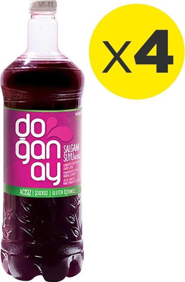 Doğanay Şalgam Suyu 1 Lt Pet Acısız X 4 Adet - Image 1