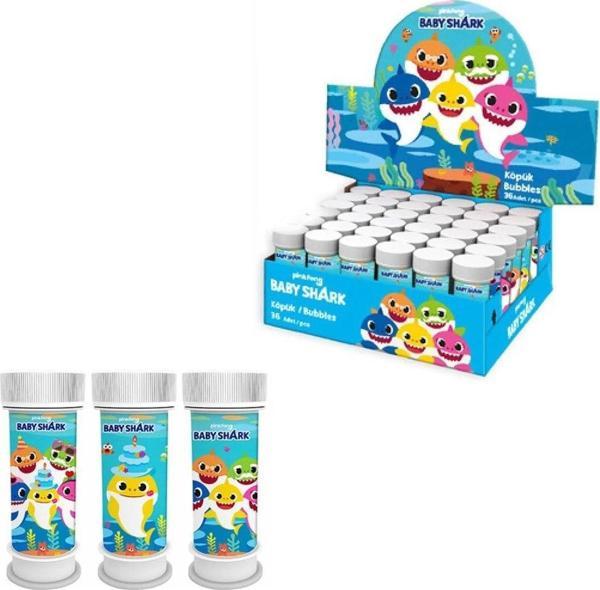 LPB6300 Balonevi, Baby Shark Köpük Balon 36'lı Kutu - Image 1