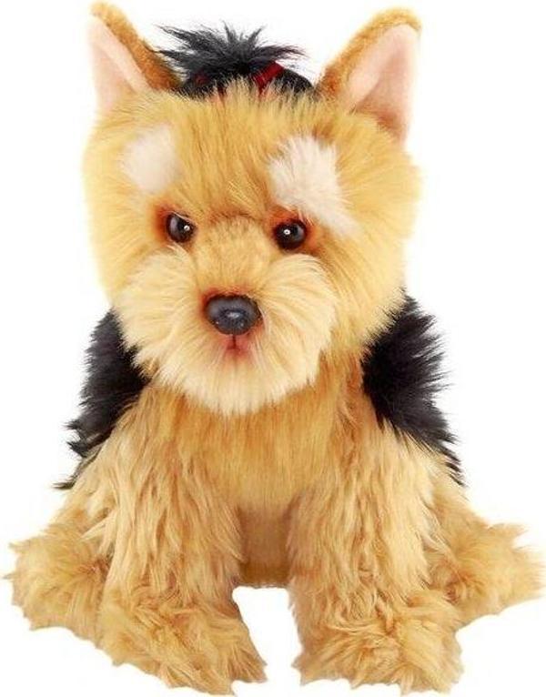 Animals Of The World Floppy Yorshire Terrier Peluş Oyuncak 28 cm - Image 1