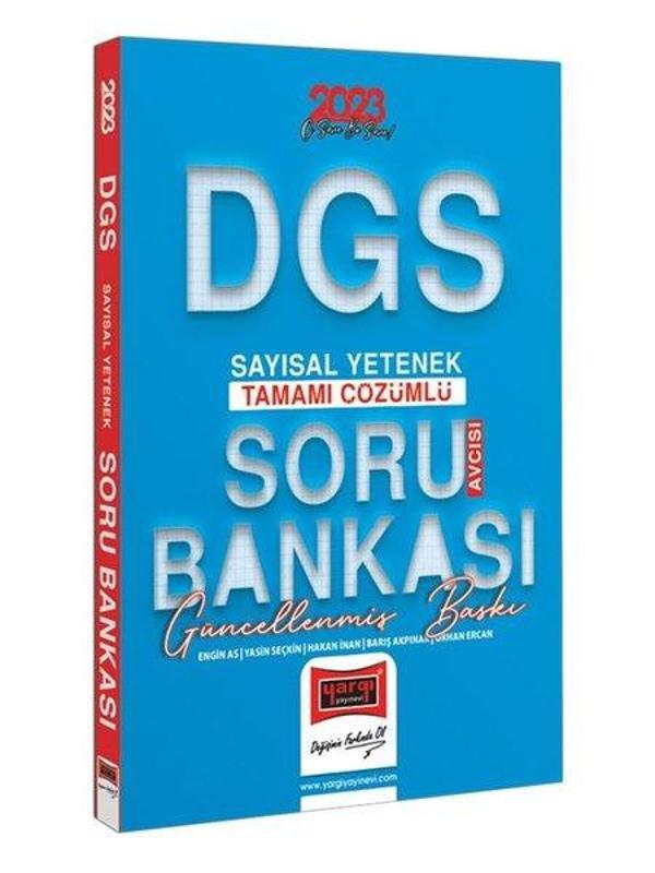 2023 DGS Soru Avcısı Tamamı Çözümlü Sayısal Yetenek Soru Bankası - Yargı Yayınları - Image 1