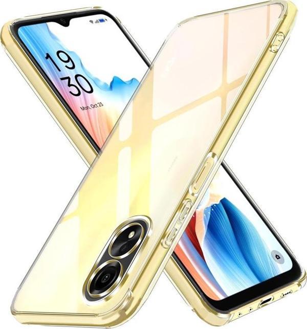 Oppo A38 Kılıf Kamera Korumalı Silikon Şeffaf Arka Kapak - Image 1