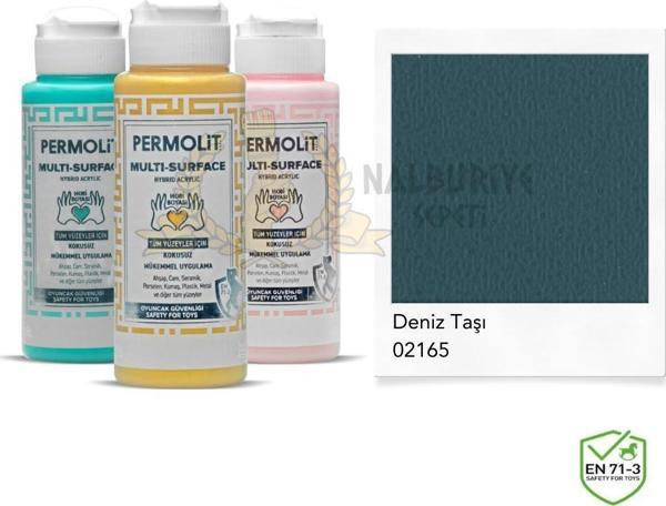 Permolit Multi Surface Akrilik Hobi Boyası DENİZ TAŞI 120 ml. - Image 1