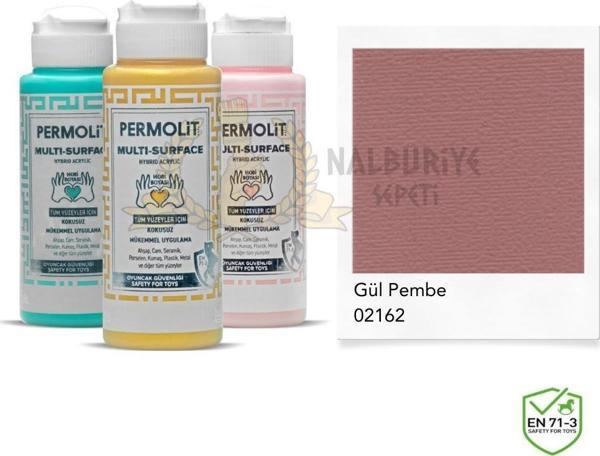 Permolit Multi Surface Akrilik Hobi Boyası GÜL PEMBE 120 ml. - Image 1