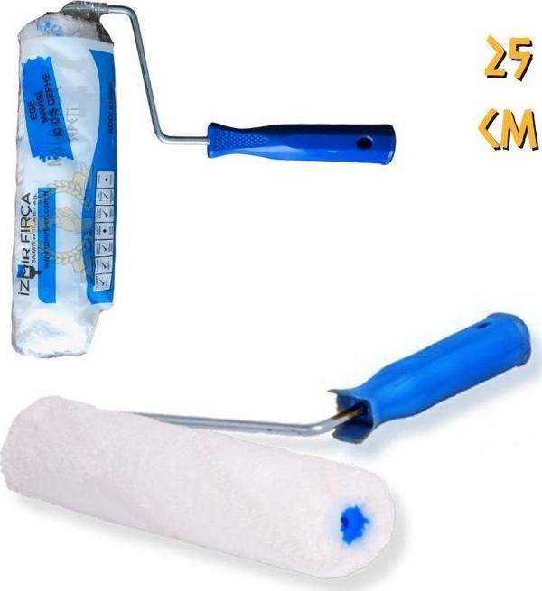 İzmir Fırça Ege Mavisi İç ve Dış Cephe Rulosu - 25 cm - Image 1
