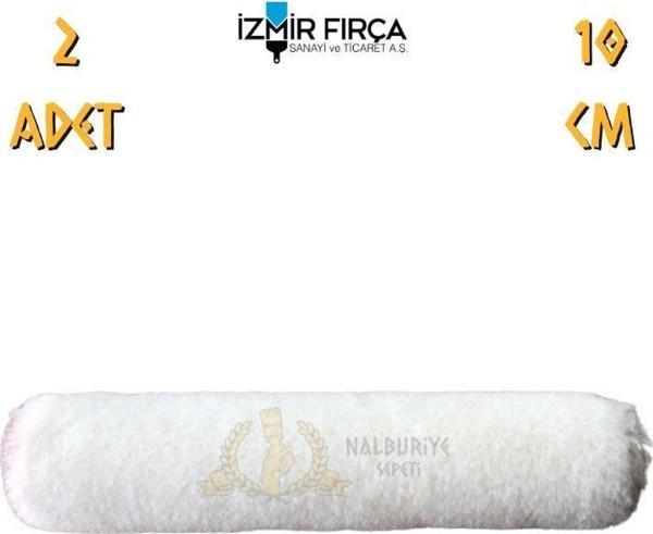 İzmir Fırça Kadife Moher Parmak Rulo Yedek - 10 cm - 2 Adet - Image 1