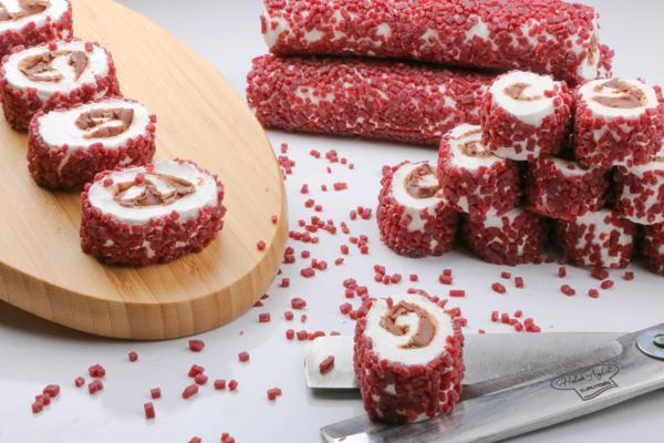 Haluk Aydın Kuruyemiş Sultan Çikolatalı Vişne Parçacıklı Lokum 700 Gr - Image 1