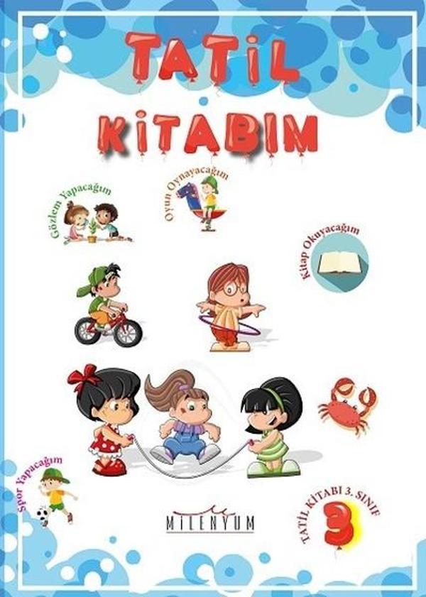 Tatil Kitabım 3.Sınıftan 4.Sınıfa Geçenler İçin - Milenyum - Image 1