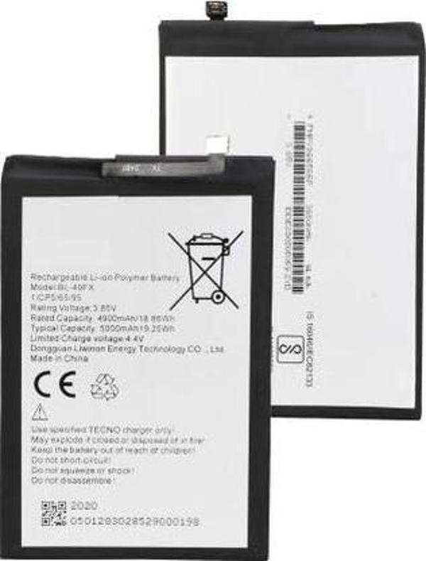 Infinix Hot 10T Batarya Pil BL-58CX - Image 1