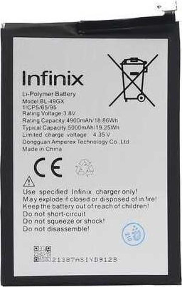 İnfinix Note 10 Batarya Pil Bl-49gx - Image 1