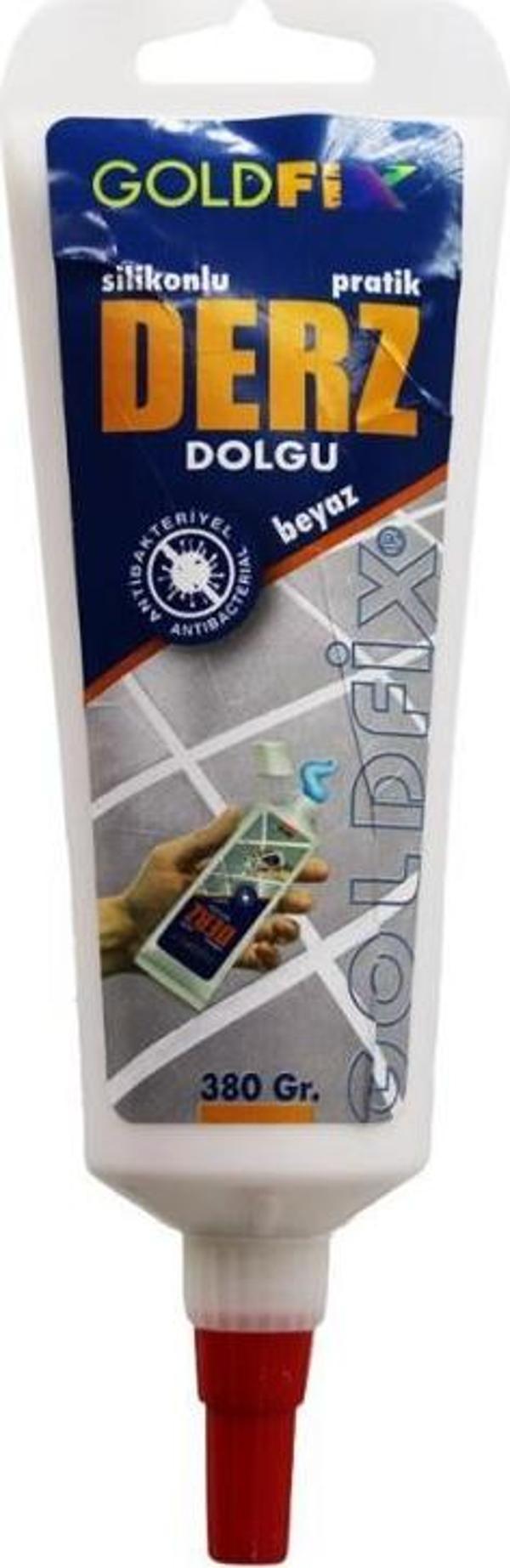 Goldfix Silikonlu Derz Dolgu 380 Gr Beyaz - Image 1