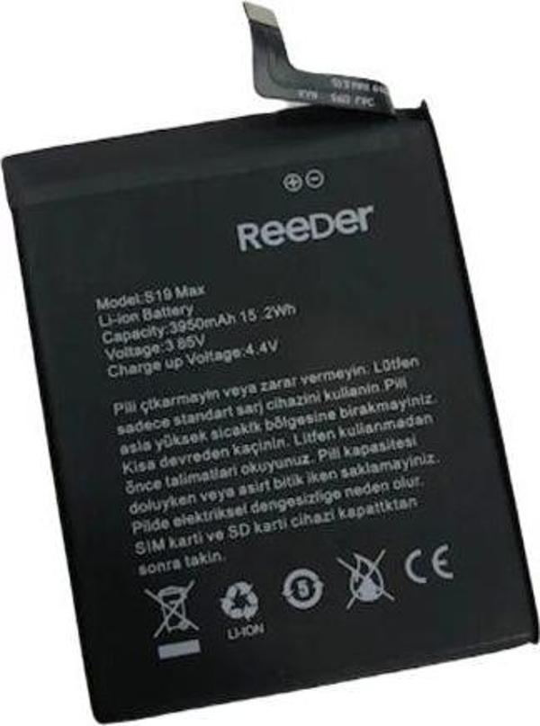 Reeder S19 Max Pro Batarya Pil - Image 1
