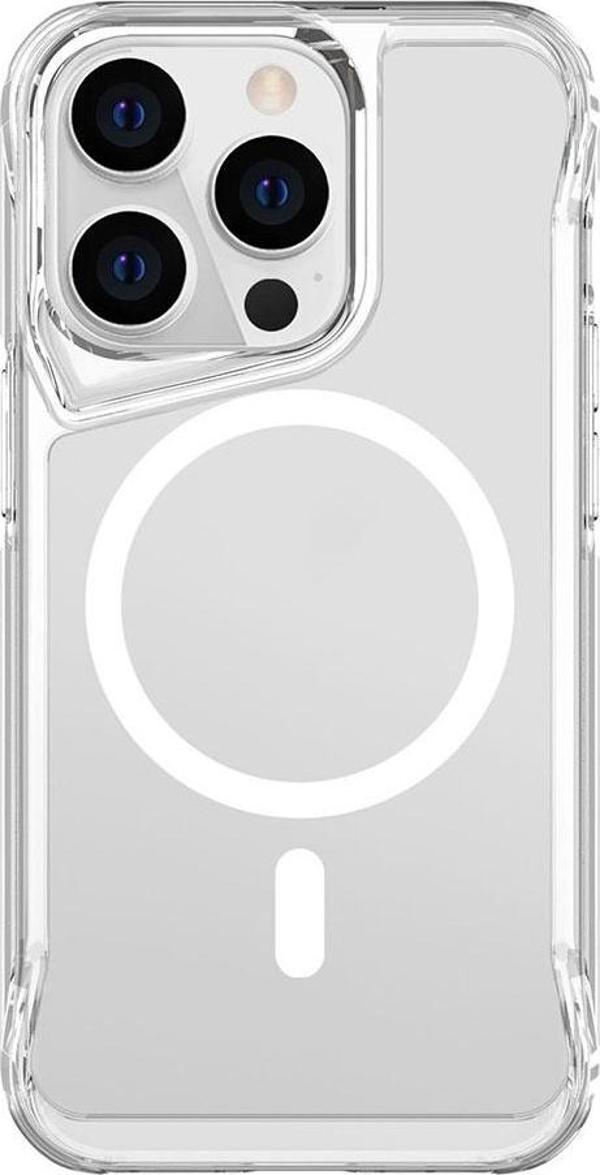 Apple iPhone 14 Pro Max Kılıf Zore Magsafe Şarj Özellikli T-Max Magsafe Kapak - Image 1