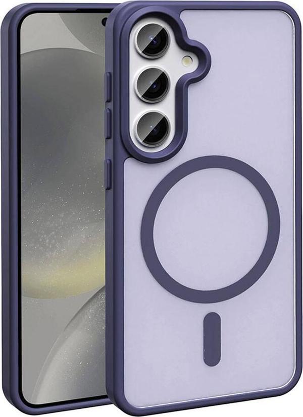 Samsung Galaxy S24 Plus Kılıf Magsafe Şarj Özellikli Mat Arka Yüzey Sio Kapak - Image 1