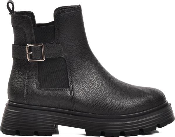 Ayakmod 677008 Siyah Slip-On Kadın Bot - Image 1