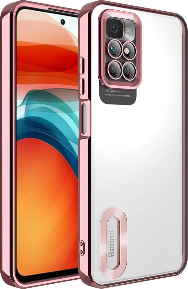 Xiaomi Redmi 10 Kılıf Kamera Korumalı Logo Gösteren Zore Omega Kapak - Image 1