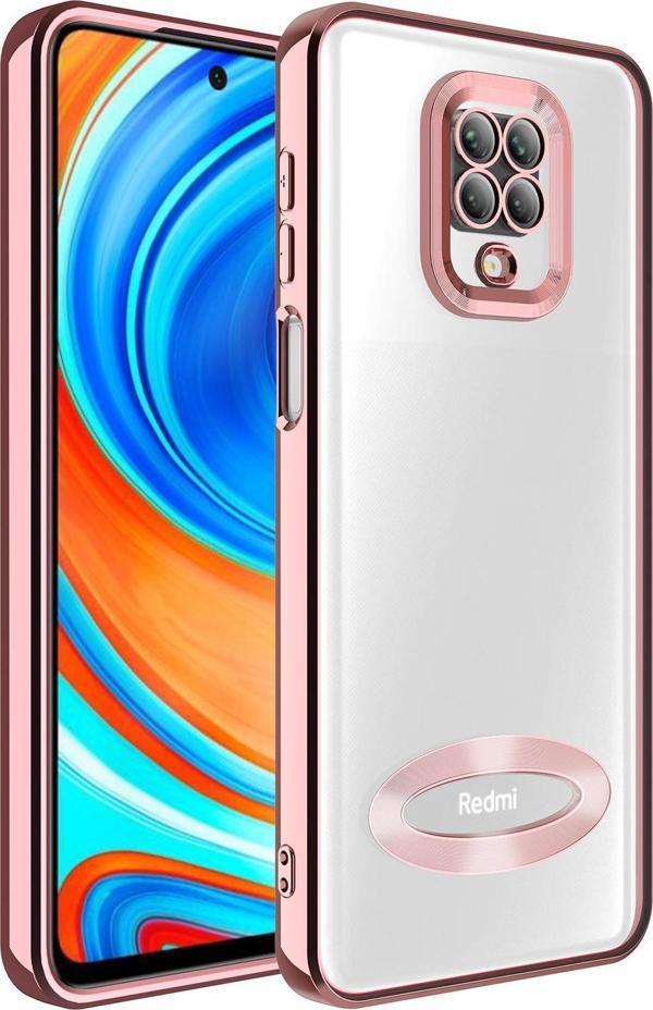 Xiaomi Redmi Note 9 Pro Kılıf Kamera Korumalı Logo Gösteren Zore Omega Kapak - Image 1