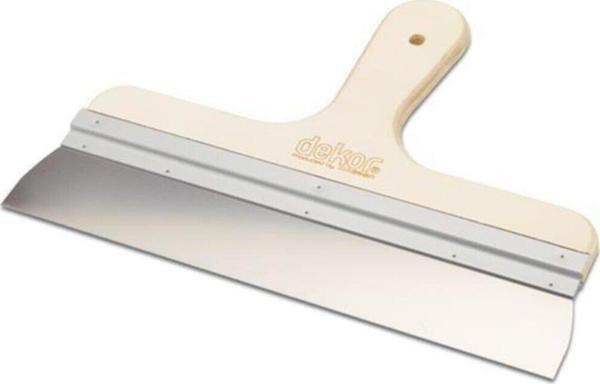 Dekor Eğri Saplı Ispatula Ahşap Saplı Yay Çeliği 30cm 047 - Image 1
