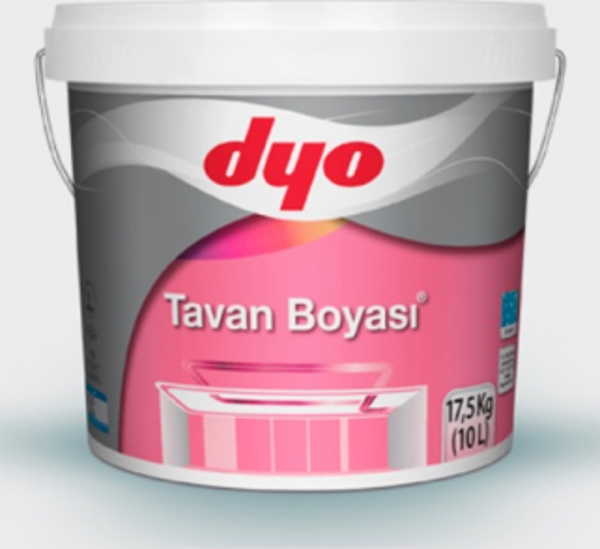DYO TAVAN BOYASI BEYAZ 17,5 KG - Image 1