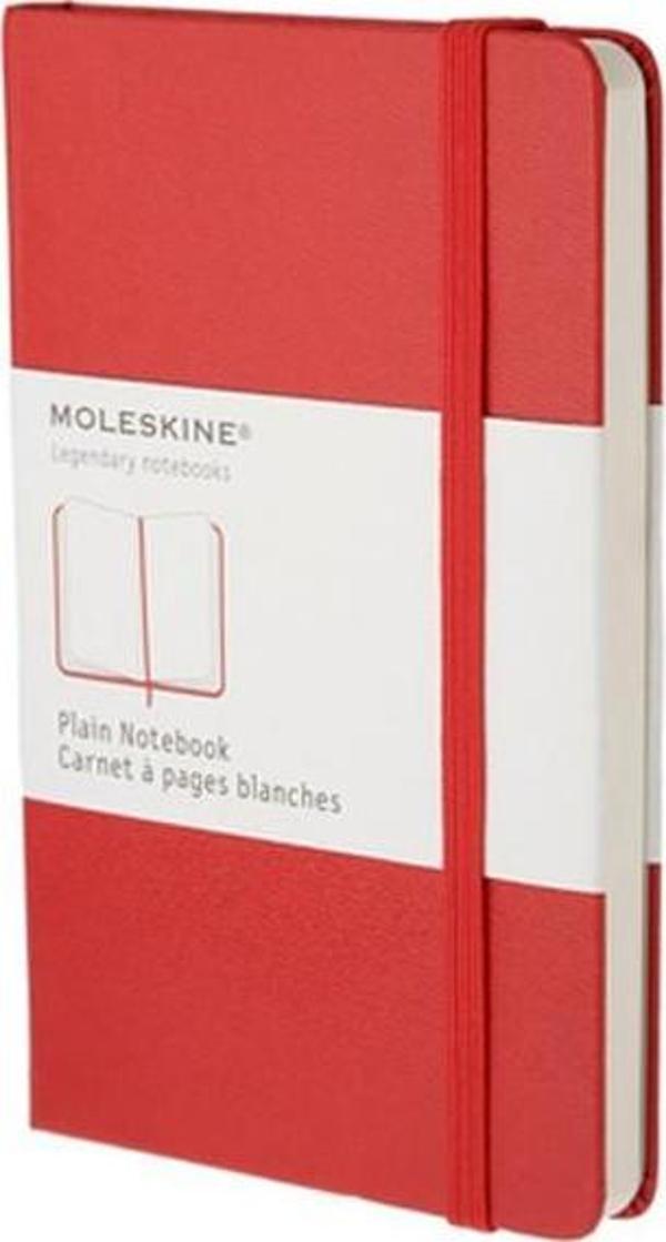 Moleskine Klasik Büyük Boy Sert Kapak Düz Defter Kırmızı - Image 1
