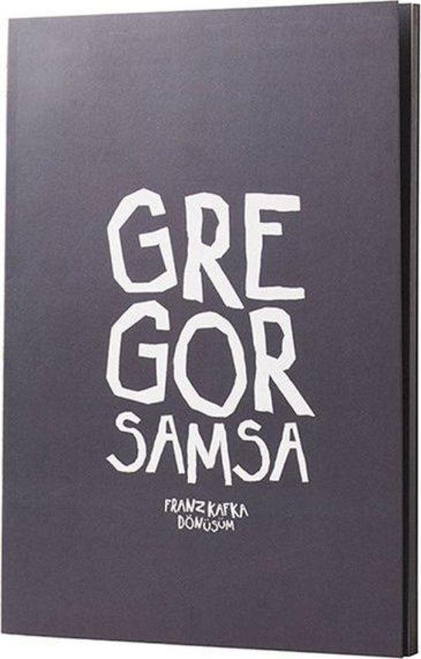 Can Dükkan Kafka Dönüşüm Karton Kapak Defter Gri - Image 1