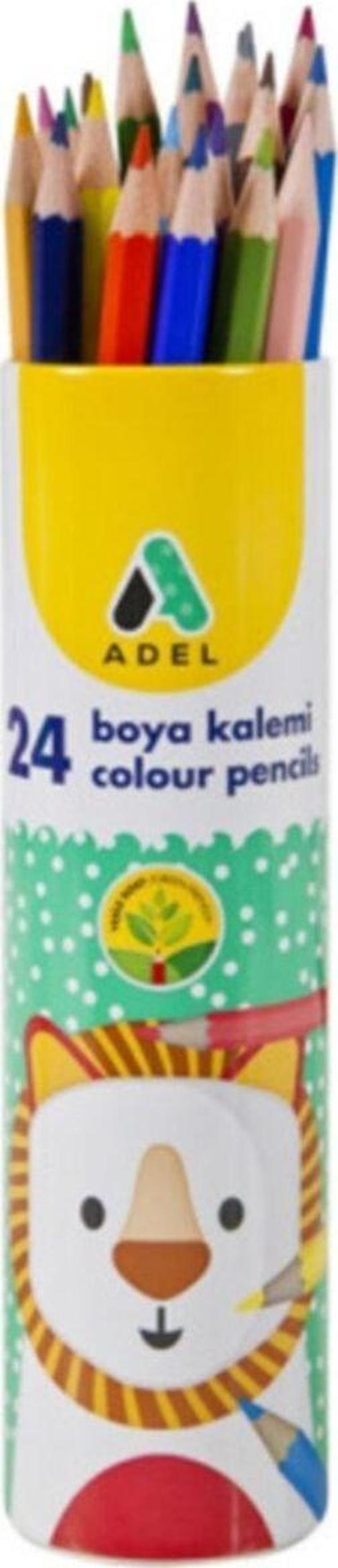 Adel 24 Lü Tüp Kuru Boya - Image 1