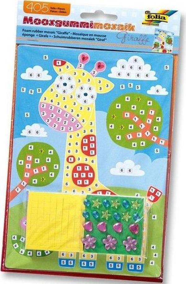 Folia Zürafa 17x285 cm Mozaik Resim - Image 1