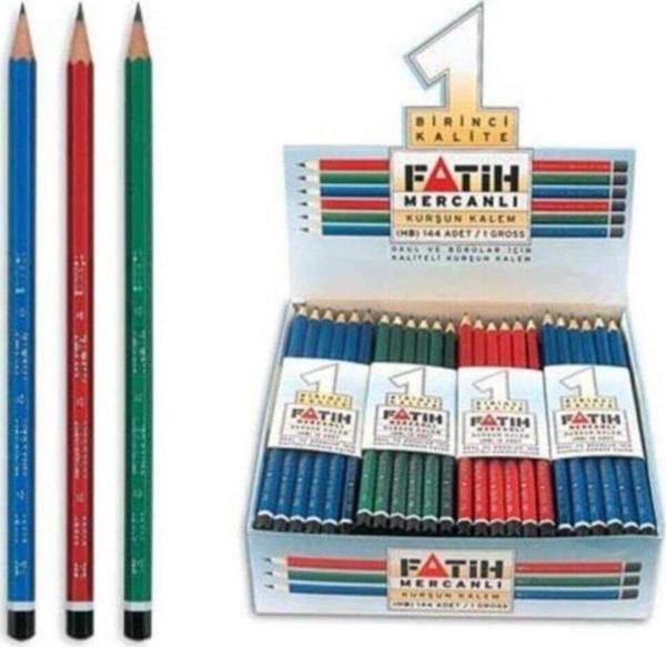 Mercanlı Kurşun Kalem 12 Li - Image 1