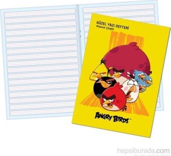 ANGRY BIRDS A5 40YP. GÜZEL YAZI DEFTERİ - Image 1