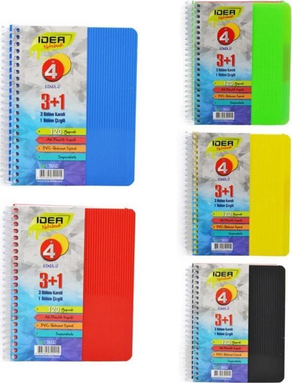 BLOK NOT A6 120 YAPRAK KONULU DEFTER - Image 1