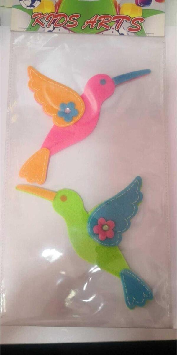 KEÇE STICKER KUŞ 2 Lİ FT-7131 - Image 1