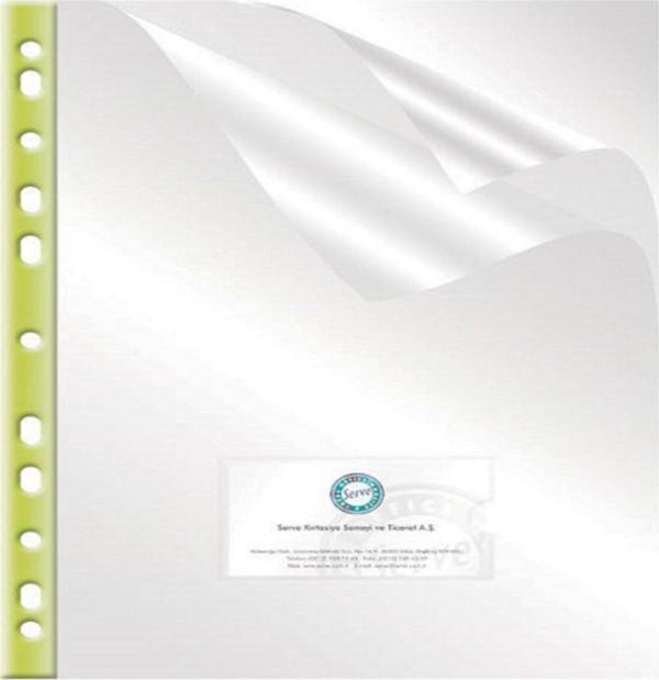 SERVE 6110 KLASÖR İÇİPREZ DOSYA 10LU KIRMIZI  - Image 1