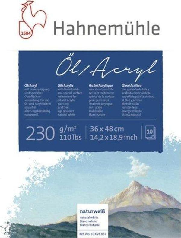 Hahnemühle 36x48 cm Yağlı Boya Akrilik Blok - Image 1