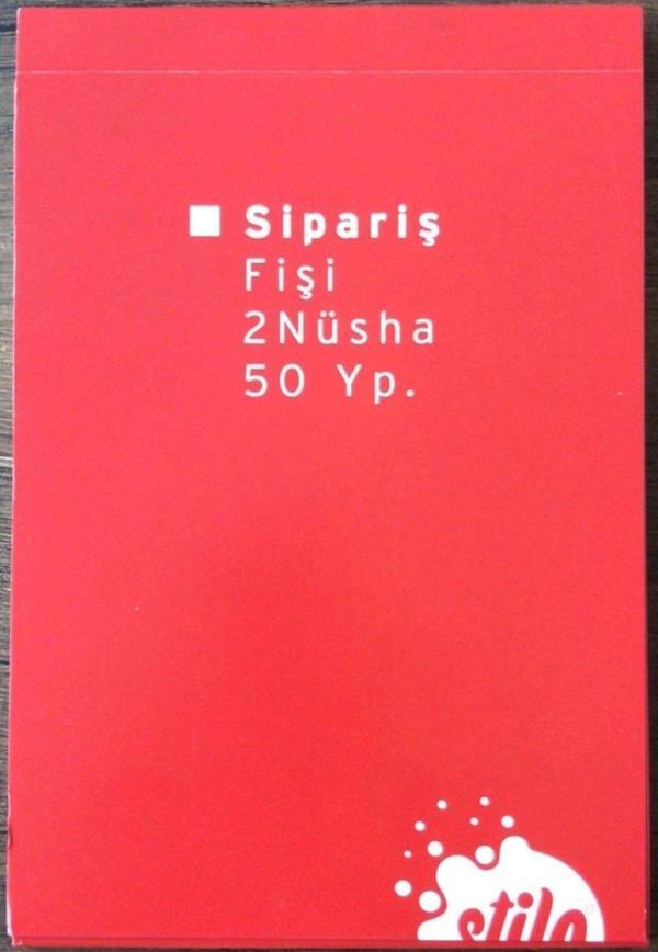 STİLO SİPARİŞ FİŞİ  - Image 1