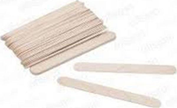 AHŞAP ÇUBUK BÜYÜK BOY.50 Lİ PAKET NATUREL - Image 1
