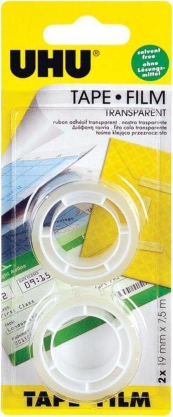UHU KRİSTAL BANT 2Lİ YEDEK RULO -1  - Image 1